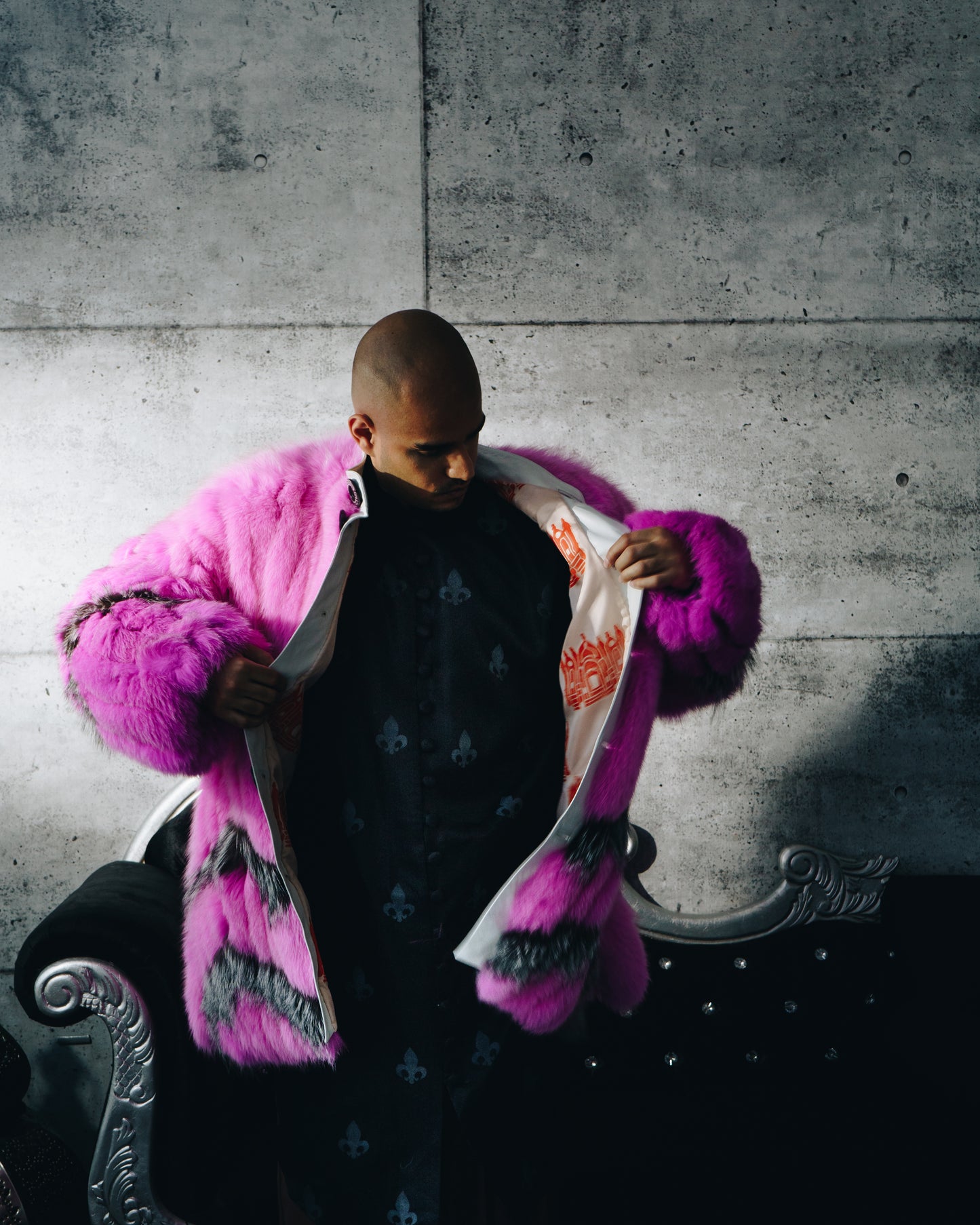 Hawa Mahal Fur Coat