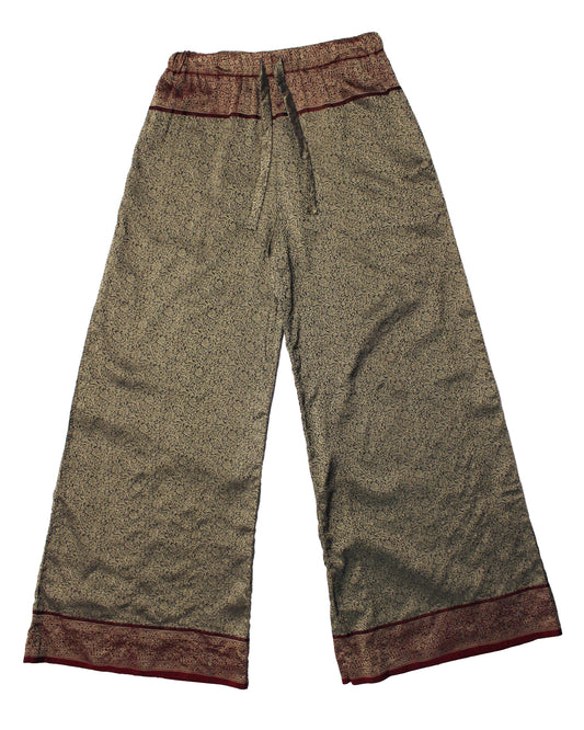Shahee Pant - Red, Grey & Gold