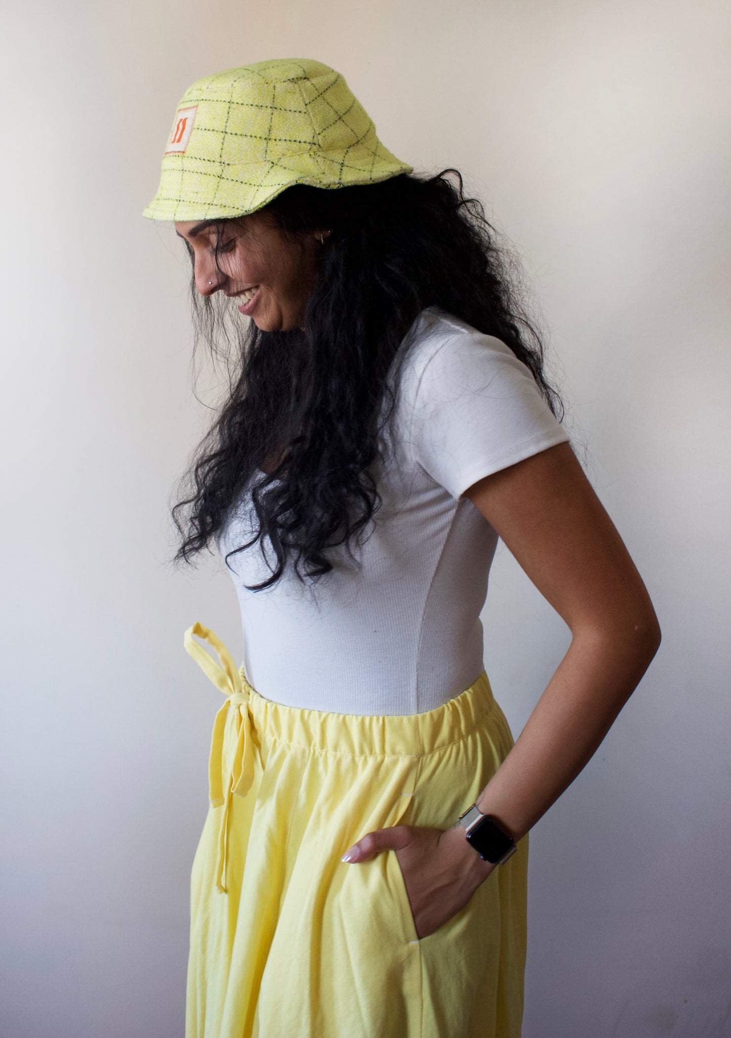 Baby Yellow Modular Circle Skirt