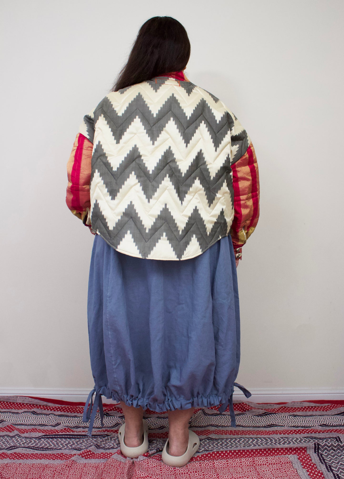 Palm Tree Sari Jacket