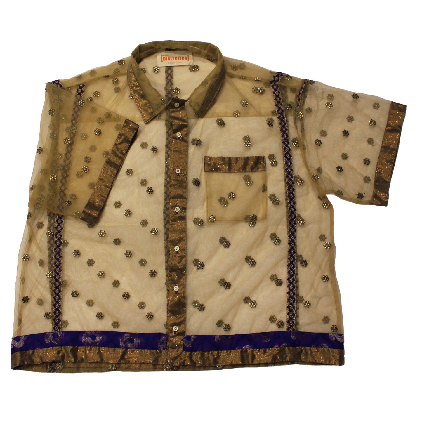 Akshara Shirt - Gold Net Size 8