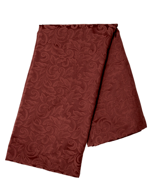 Wine Jacquard Fabric