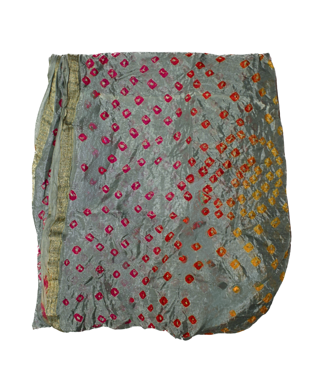 Blue Tie Dye Fabric