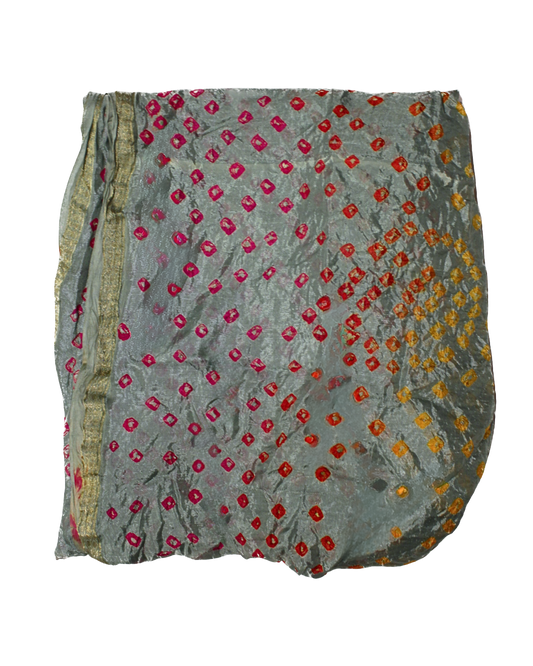 Blue Tie Dye Fabric