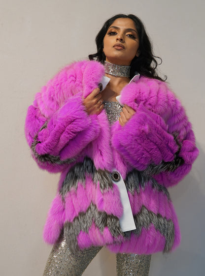 Hawa Mahal Fur Coat