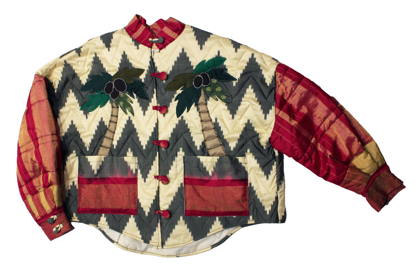 Palm Tree Sari Jacket