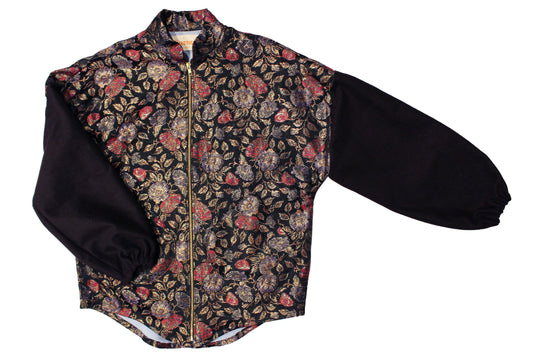 Chanda Jacket - Shimmer Floral Size 4