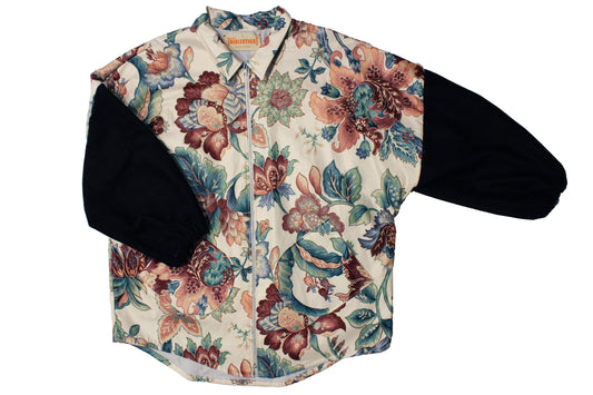 Chanda Jacket - Maroon Floral Size 8