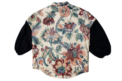 Chanda Jacket - Maroon Floral Size 8