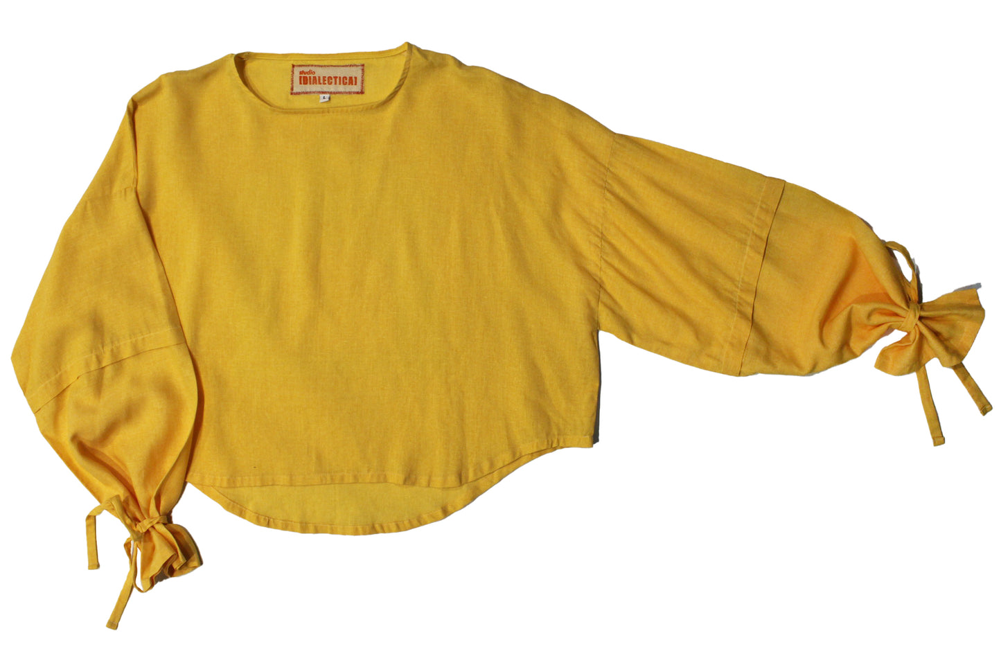 Lotus Palace Top - Turmeric