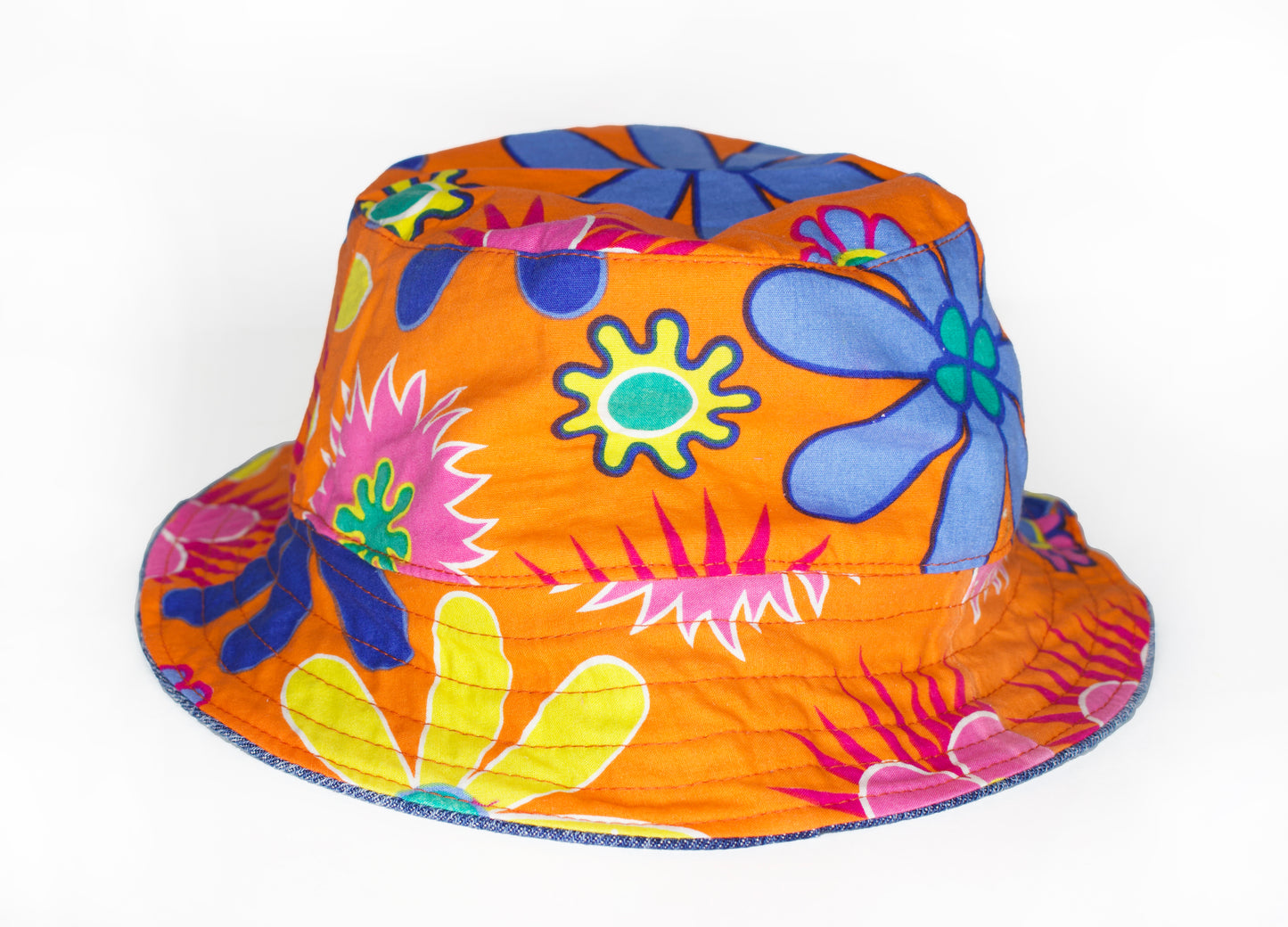 Flower Power Reversible Bucket Hat