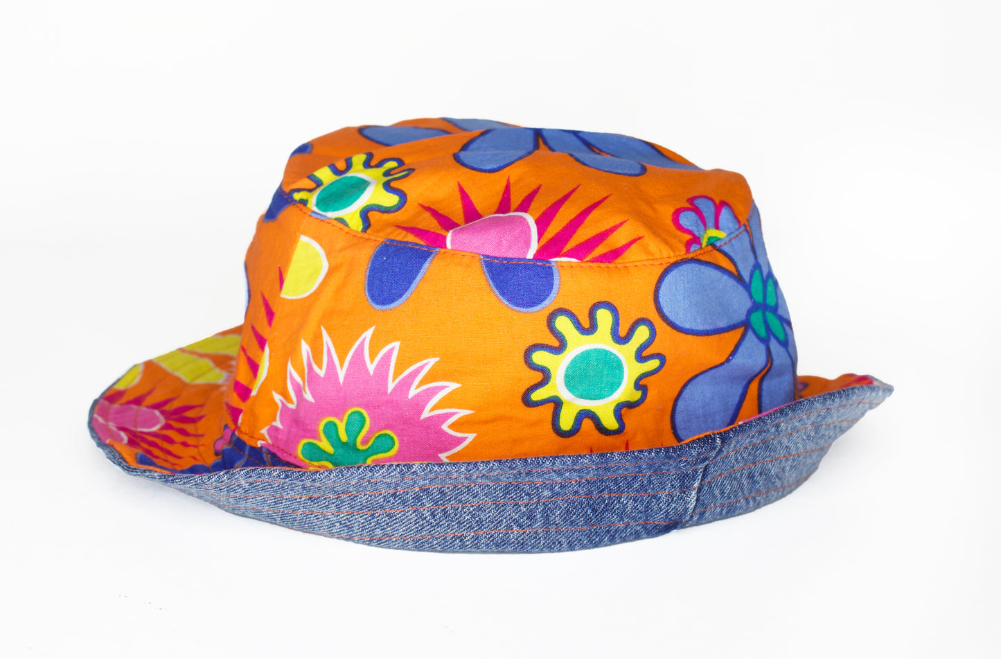 Flower Power Reversible Bucket Hat