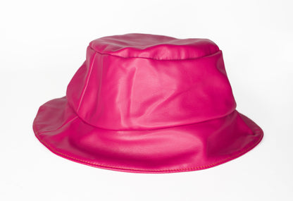 Jaipur Bucket Hat (upcycled faux leather)