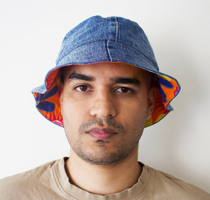 Flower Power Reversible Bucket Hat