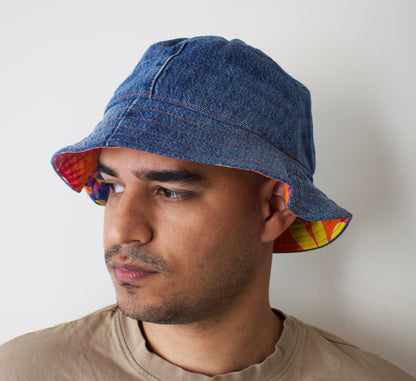 Flower Power Reversible Bucket Hat