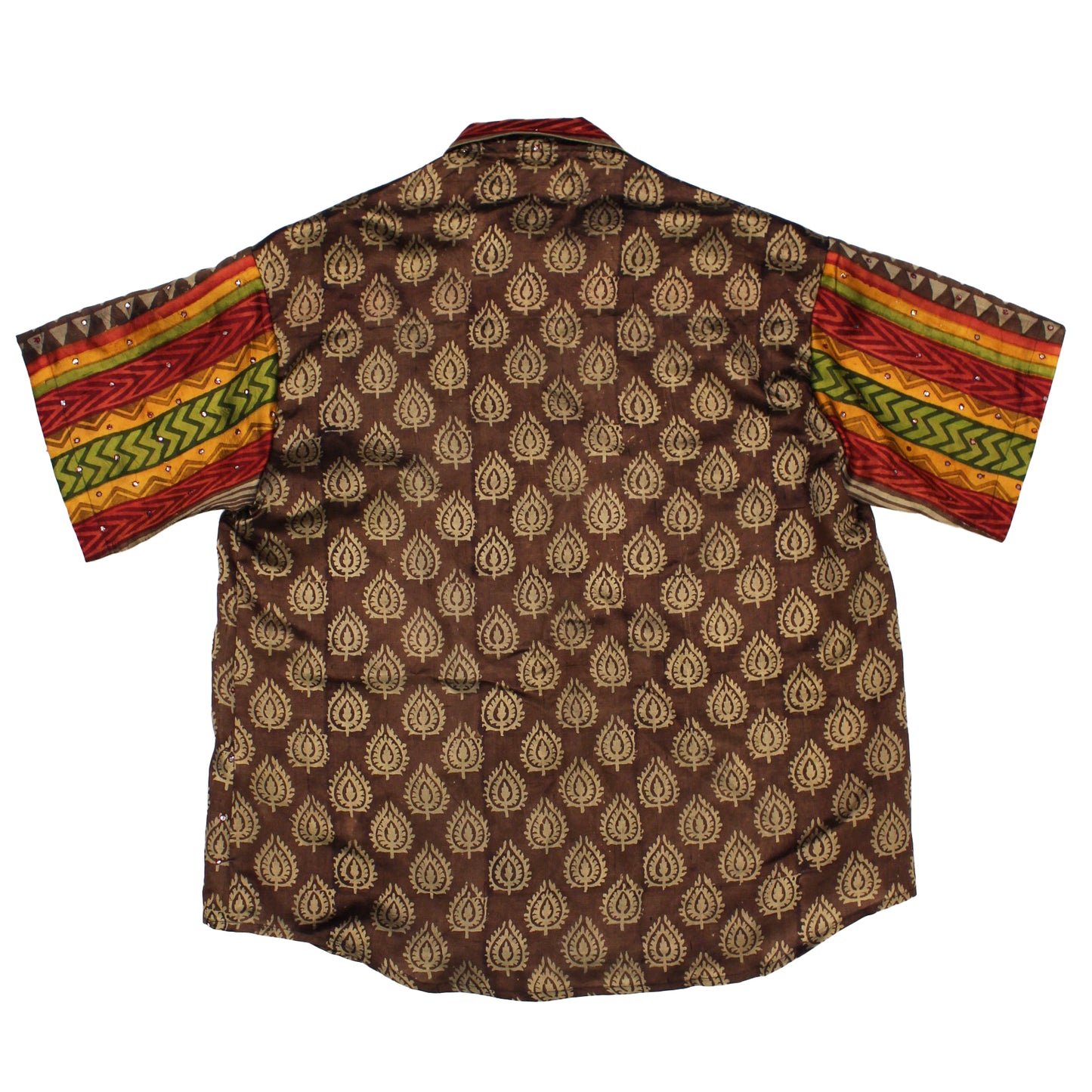 Akshara Shirt - Chocolate Silk Size 6
