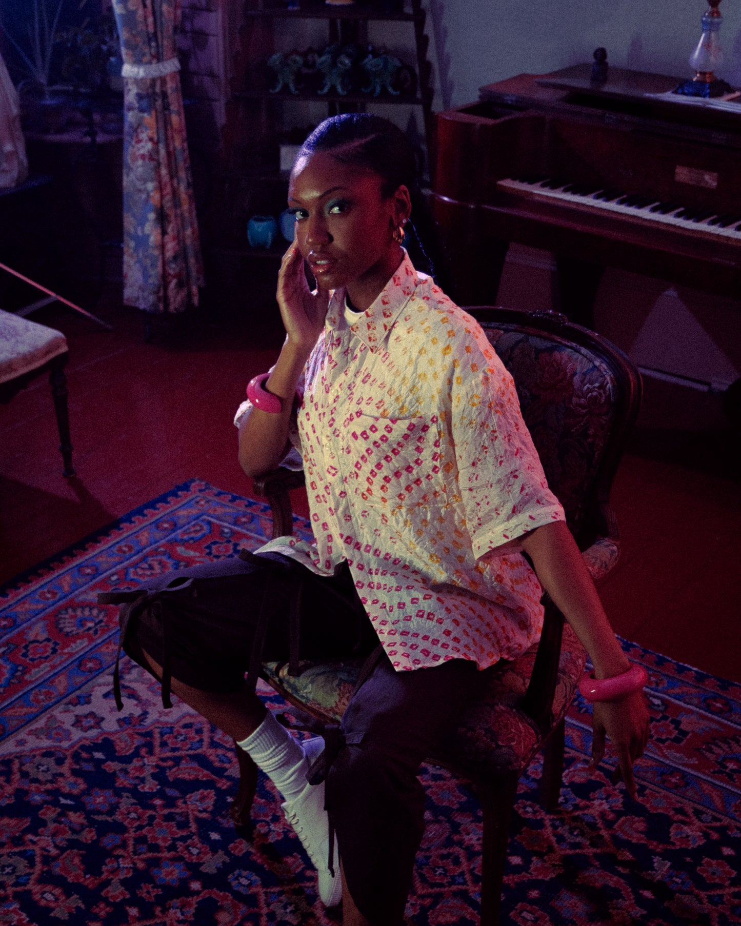 Akshara Shirt - Flowy Floral Size 2